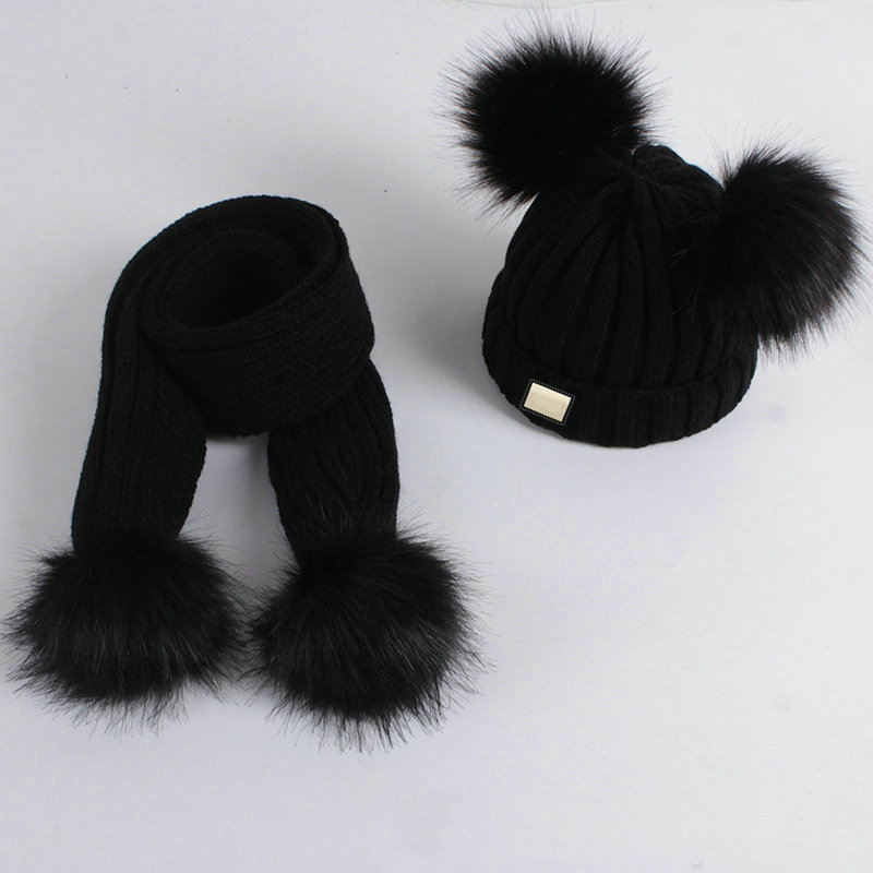 1-3Years Winter baby Hats scarf For children Brand Travel boy Fashion Beanies Skullies Chapeu Caps Cotton Ski cap girl knitting hat 2-piece set, Black 2
1-3Years Winter baby Hats scarf For children Brand Travel boy Fashion Beanies Skullies Chapeu Caps Cotton Ski cap girl knitting hat 2-piece set, Black 2