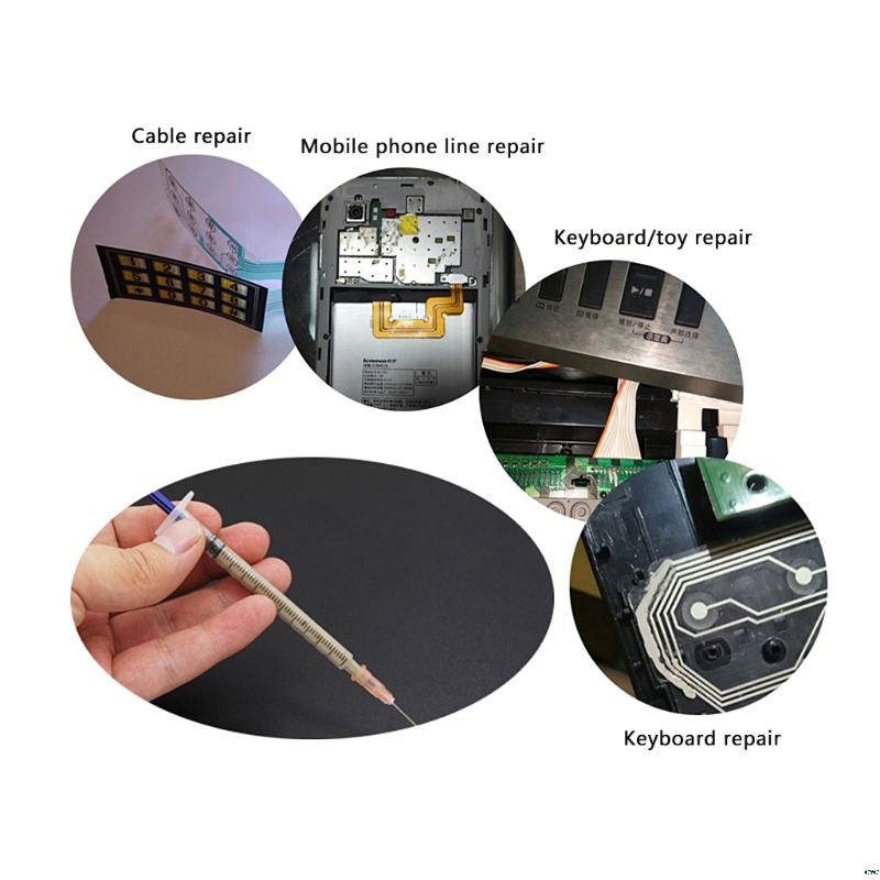 Leading Lijm Wire Electric solder paste Adhesive paint Pcb Repair for Electronics Circuit