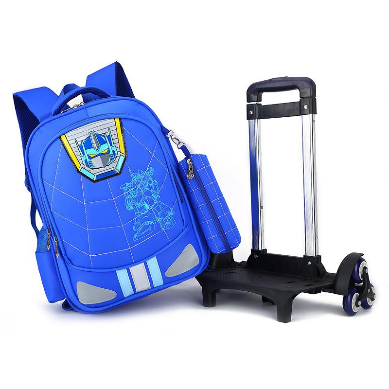 Trolley School Bag Primary Male Grade 3-6 Waterproof Backpacks Ridge Reduction Children Schoolbags With Pencil Case Bags
Trolley School Bag Primary Male Grade 3-6 Waterproof Backpacks Ridge Reduction Children Schoolbags With Pencil Case Bags