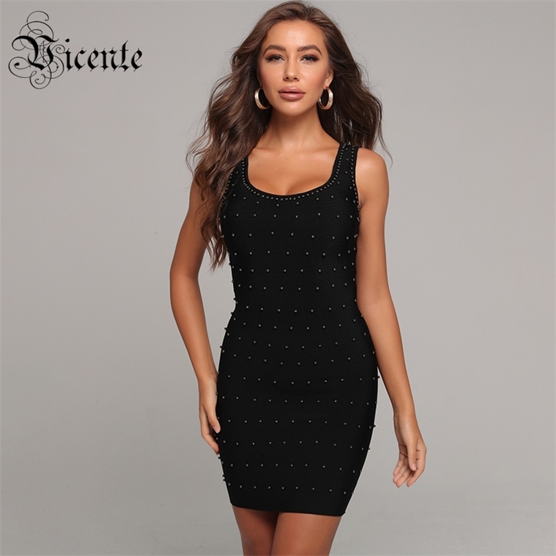 Chic Rivet Design Sexy Sleeveless Bandage Mini Dress Celebrity Party Club Vestido 210520, Black
Chic Rivet Design Sexy Sleeveless Bandage Mini Dress Celebrity Party Club Vestido 210520, Black