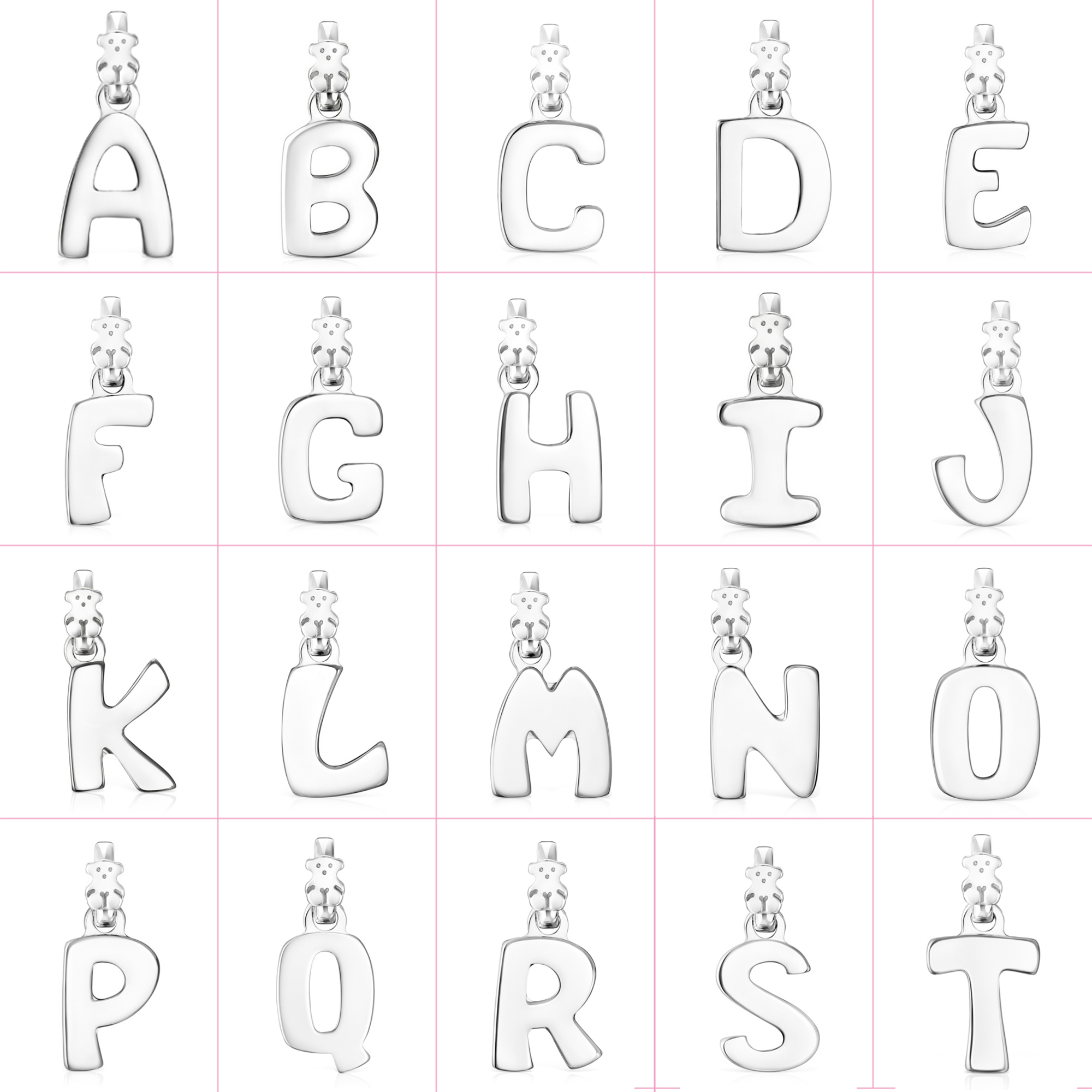 2021 100% 925 sterling silver high quality classic cute bear letter necklace pendant Diy ladies necklace gift wholesale
2021 100% 925 sterling silver high quality classic cute bear letter necklace pendant Diy ladies necklace gift wholesale