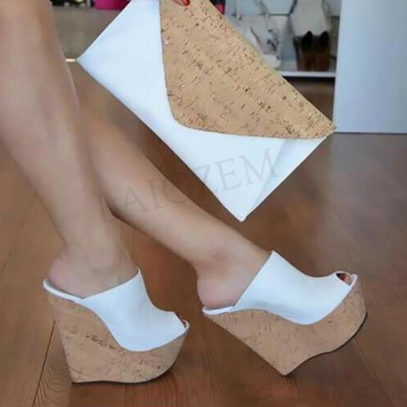 Dress Shoes Women Super Platform Mules Wedges Slip On Sandals High Heels Tenis Party Ladies Female Woman Big Size 44 12 13 19, Jy90 black
Dress Shoes Women Super Platform Mules Wedges Slip On Sandals High Heels Tenis Party Ladies Female Woman Big Size 44 12 13 19, Jy90 black