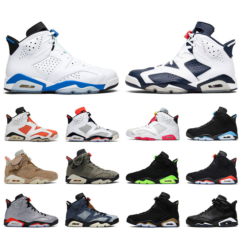 2022 Jumpman 6s Basketball shoes 6 Sport blue UNC Reflections Champion Black Cat British Khaki outdoor sport sneakers mens trainer
2022 Jumpman 6s Basketball shoes 6 Sport blue UNC Reflections Champion Black Cat British Khaki outdoor sport sneakers mens trainer
