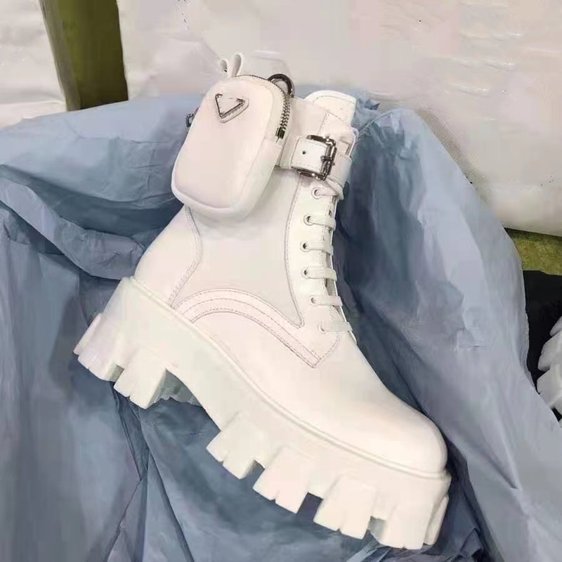Brand Black White Pocket Ankle Boots Women's Platform Punk Chelsea Boots Design Leather Motorcycle Lace-up Women's Shoes Large S
Brand Black White Pocket Ankle Boots Women's Platform Punk Chelsea Boots Design Leather Motorcycle Lace-up Women's Shoes Large S