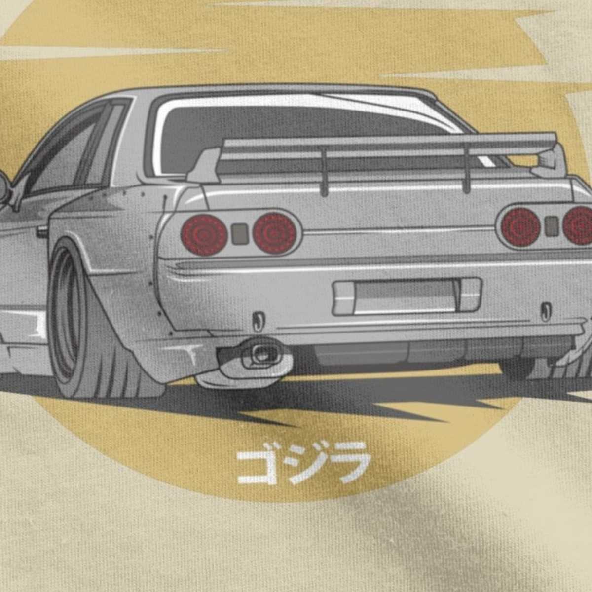 R32 Car Grey Legend JDM T-Shirt Japanese Sportcar Men T Shirts Novelty Purified Cotton Fitness Tees Streetwear 210629