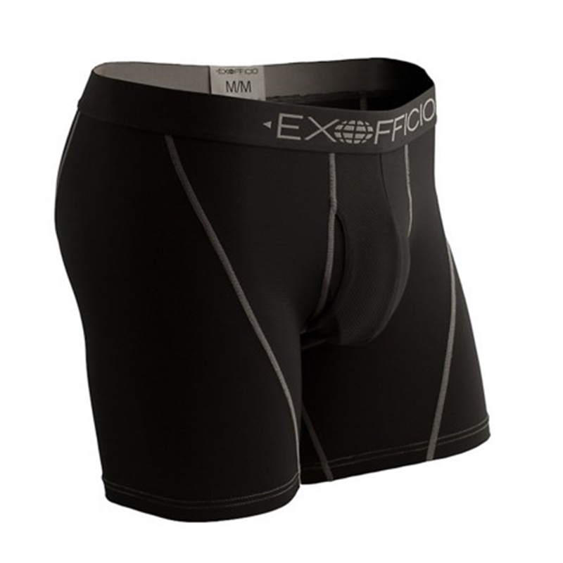 Ex officio Exofficio Men Sports Mesh 6 Boxer Quick Drying Lightweight Breathable Men Underwear Tight USA Size S-XXL 210730