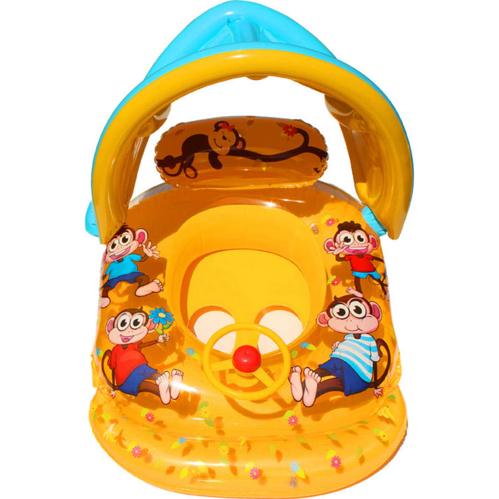 Swimming ring ABC big mouth monkey canopy sunshade baby swimming circle children seat boat floating ring detachable hood
Swimming ring ABC big mouth monkey canopy sunshade baby swimming circle children seat boat floating ring detachable hood