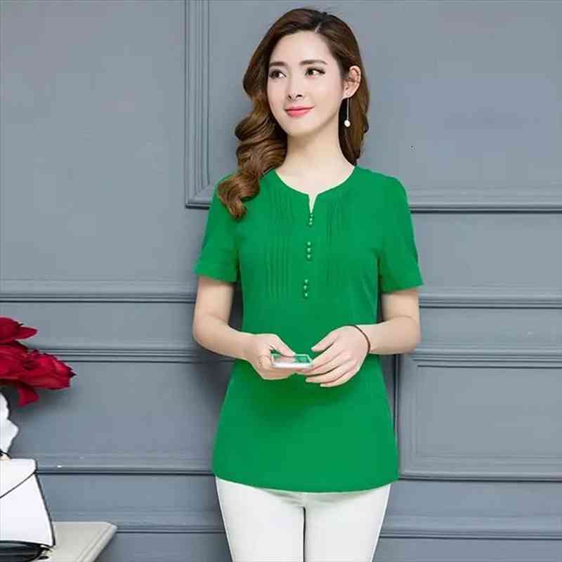 L-5xl Plus Size Women Spring Summer Chiffon Blouses Lady Casual Short Sleeve Green Rose Orange Blusas Tops Df2457, White
L-5xl Plus Size Women Spring Summer Chiffon Blouses Lady Casual Short Sleeve Green Rose Orange Blusas Tops Df2457, White