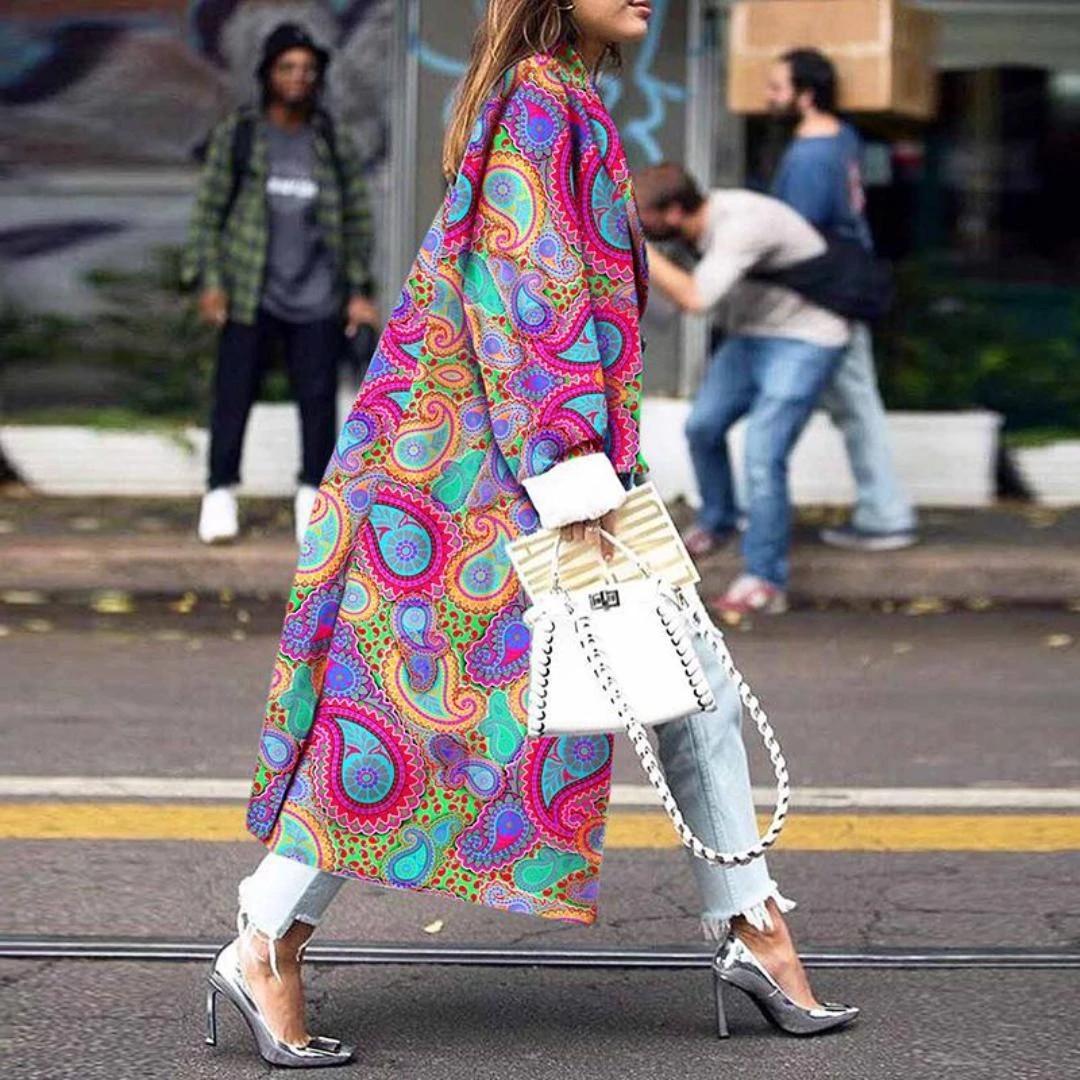 Trench Full Sleeve Bandanna Print Coats Casual Fashion Overcoat Women Windbreaker Outer Long Bandage 5XL
Trench Full Sleeve Bandanna Print Coats Casual Fashion Overcoat Women Windbreaker Outer Long Bandage 5XL