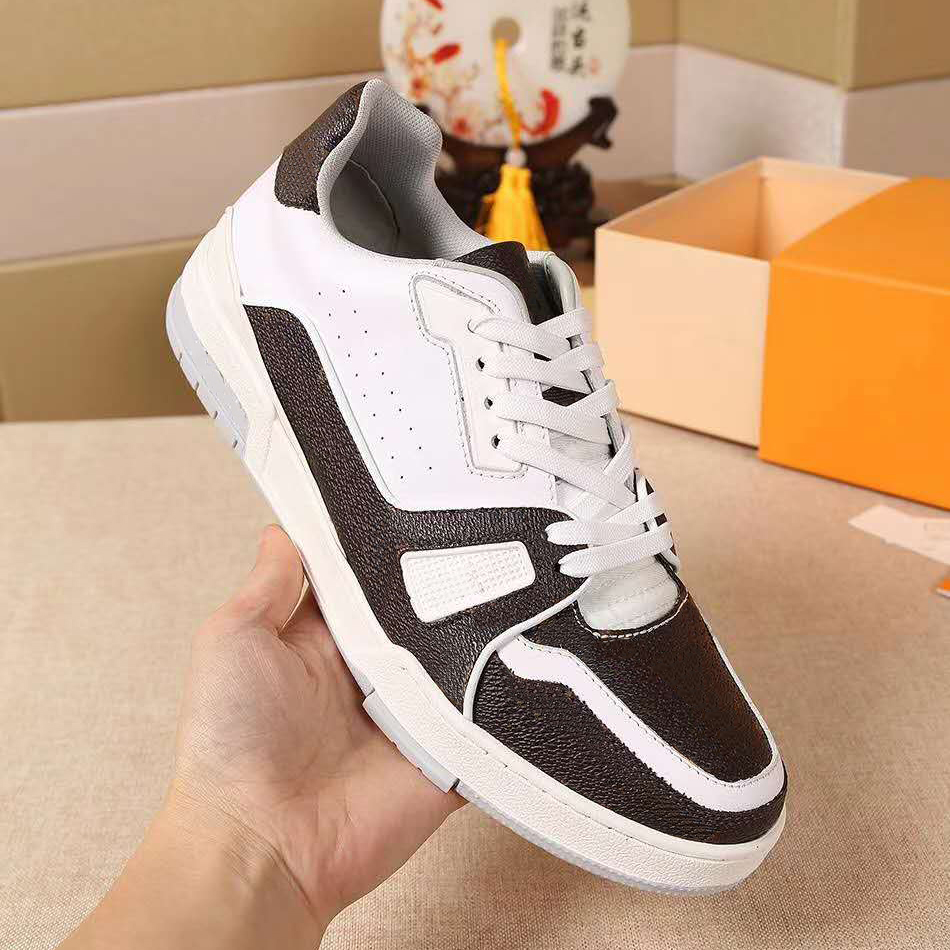 2021 High Quality Men Genuine Luxurys Designers Shoes Printing Leathers Panel Senior Handmade for Casual Sneakers Fashion Stitching Color XX-0108, Black
2021 High Quality Men Genuine Luxurys Designers Shoes Printing Leathers Panel Senior Handmade for Casual Sneakers Fashion Stitching Color XX-0108, Black