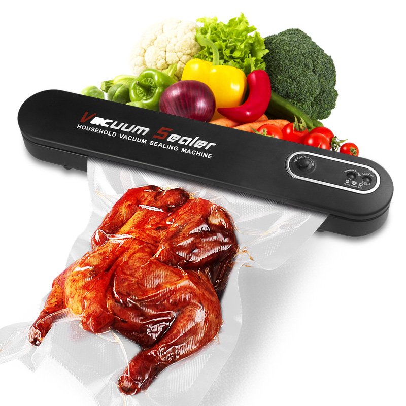 220V/110V Vacuum Sealer Machine Air Sealing System For Food Storage Automatic Vacuum Packing Machine Including 5pcs Bags
220V/110V Vacuum Sealer Machine Air Sealing System For Food Storage Automatic Vacuum Packing Machine Including 5pcs Bags