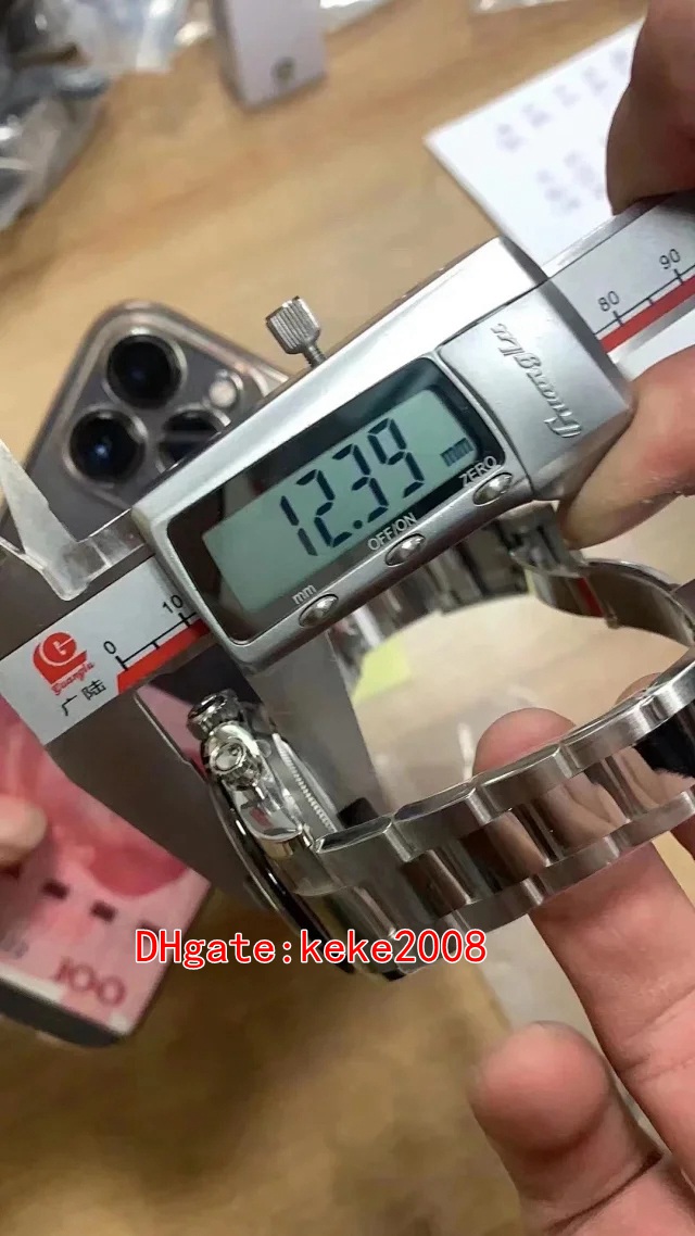 Clean 904L Super Watch 12.3mm ultra thin ETA CAL.4130 Chronograph Working 40mm Cosmograph panda 116500 Ceramic waterproof Automatic mechanical Mens Wa