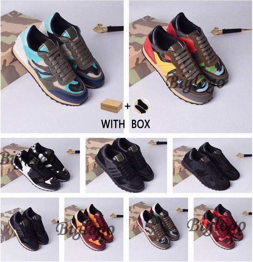 2021 Fashion Mens womens Shoes Platform Lace Up Mesh Breathable Camouflage Valentino Trainers Casual Sneakers Male Spring Men Women 54kr#, Black
2021 Fashion Mens womens Shoes Platform Lace Up Mesh Breathable Camouflage Valentino Trainers Casual Sneakers Male Spring Men Women 54kr#, Black
