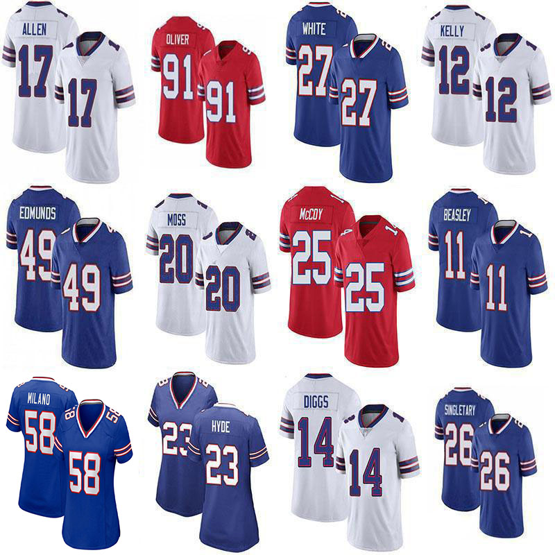 17 Josh Allen 14 Stefon Diggs Custom Football Jerseys 11 Cole Beasley 58 Matt Milano 26 Devin Singletary 8 Mitchell Trubisky 12 Jim Kelly Micah Hyde Zack Moss 21 Poyer, Youth
17 Josh Allen 14 Stefon Diggs Custom Football Jerseys 11 Cole Beasley 58 Matt Milano 26 Devin Singletary 8 Mitchell Trubisky 12 Jim Kelly Micah Hyde Zack Moss 21 Poyer, Youth