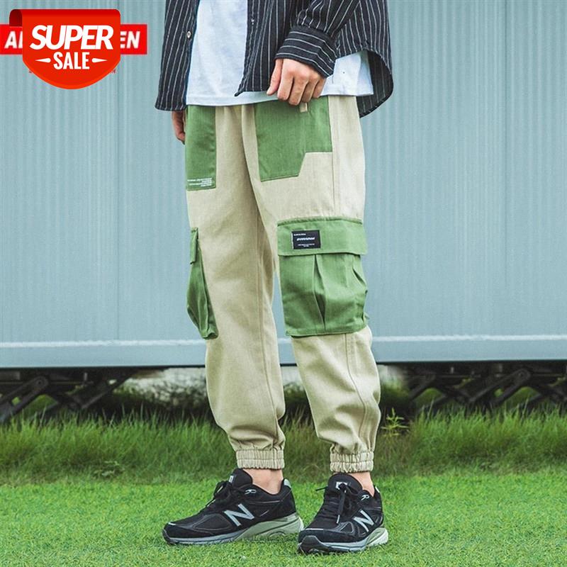 Fashion Multi Pockets Patchwork Men Cargo Pants Streetwear Casual Sweatpants Hip Hop Harajuku Joggers Male Trousers #pM2F, Black
Fashion Multi Pockets Patchwork Men Cargo Pants Streetwear Casual Sweatpants Hip Hop Harajuku Joggers Male Trousers #pM2F, Black