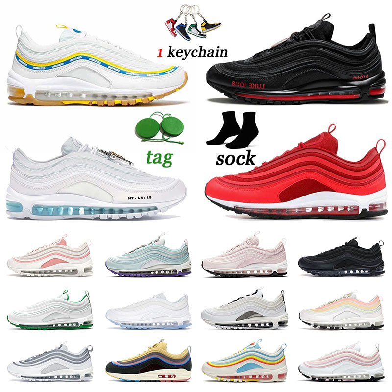 97s Original Running Shoes Mschf Lil Nas x Satan Luke inri jesus Mens Womens Sports Sneakers White UNDEFEATED UNDFTD Sean Wotherspoon Black
97s Original Running Shoes Mschf Lil Nas x Satan Luke inri jesus Mens Womens Sports Sneakers White UNDEFEATED UNDFTD Sean Wotherspoon Black