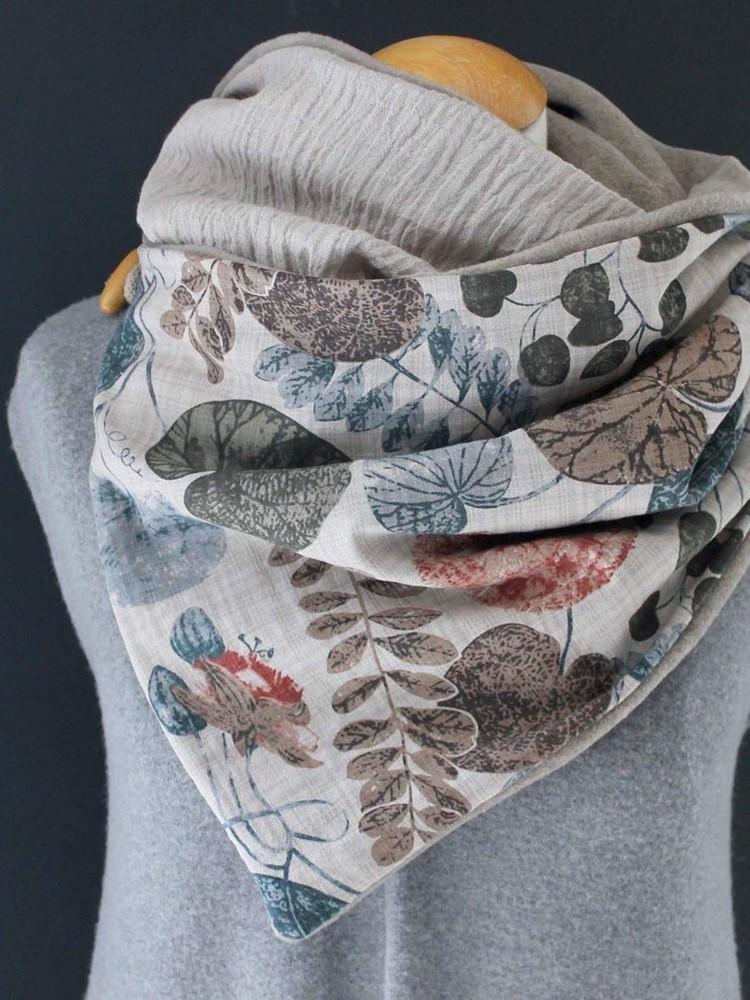 Scarves Fashion Winter Floral Warm Wraps Women Gray Color Soft Triangle Shawl
Scarves Fashion Winter Floral Warm Wraps Women Gray Color Soft Triangle Shawl