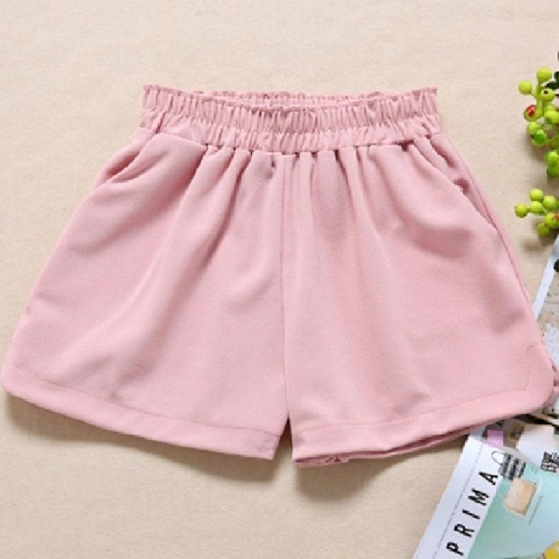 High Waist Wide Leg Woman Shorts Korean Style Black Short Pantalon Corto Mujer Vetement Femme Summer Casual Pantalones Cortos Women's