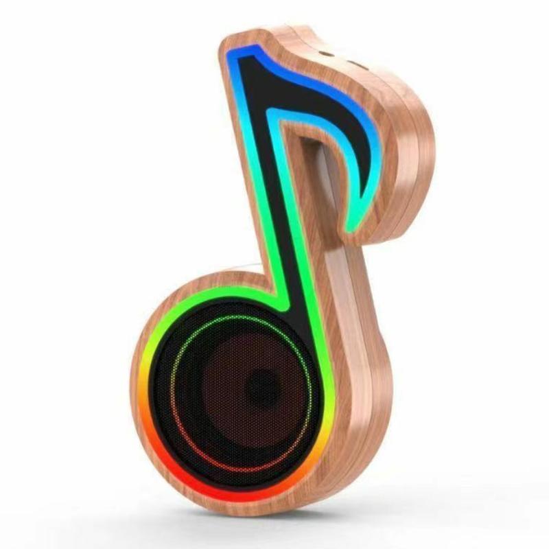 Portable Speakers Bluetooth-compatible Wireless Music Subwoofer Colorful Musical Note LED Lighting Sound Box Powerful Outdoor
Portable Speakers Bluetooth-compatible Wireless Music Subwoofer Colorful Musical Note LED Lighting Sound Box Powerful Outdoor