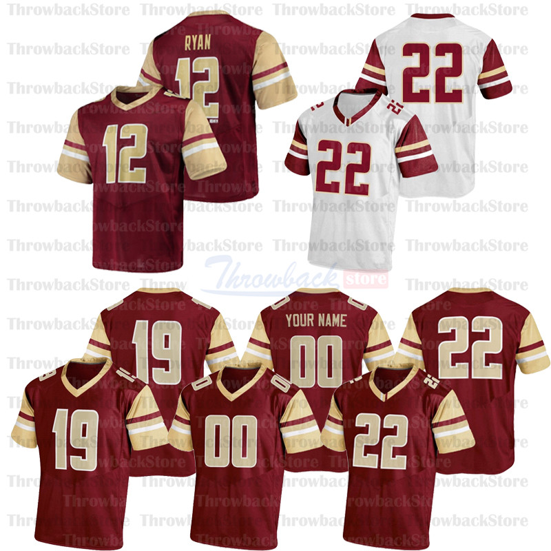 Custom Boston College Football Jerseys 5 Phil Jurkovec 97 Valdez 13 Anthony Brown 22 Doug Flutie 24 Pat Garwo III, White iii
Custom Boston College Football Jerseys 5 Phil Jurkovec 97 Valdez 13 Anthony Brown 22 Doug Flutie 24 Pat Garwo III, White iii