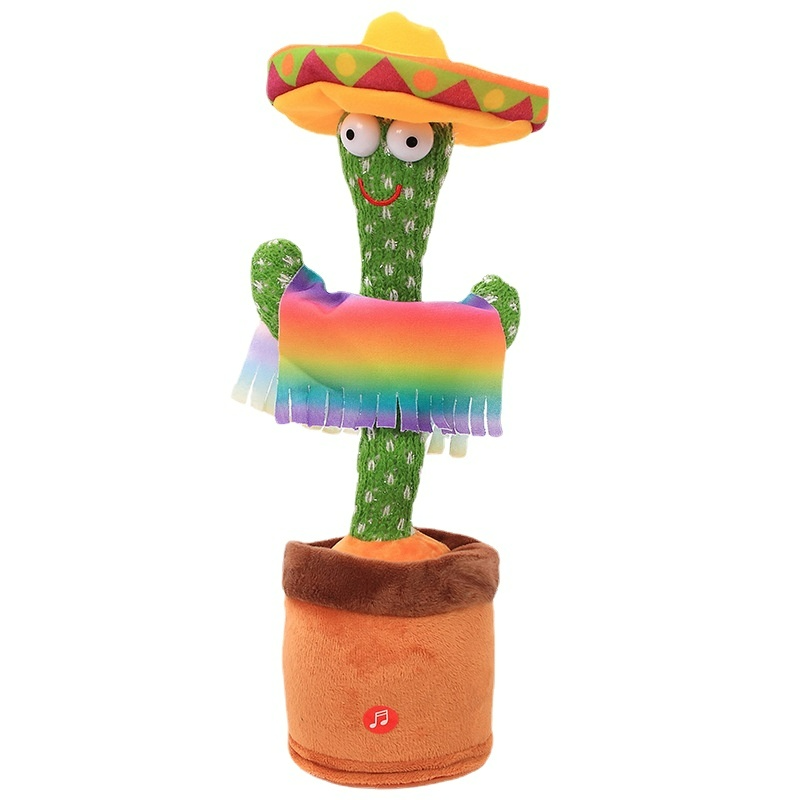 Dancing Cactus Cross-Border Enchanting Flower Cactus Twisting Music(The logistics price Pls Contact us)