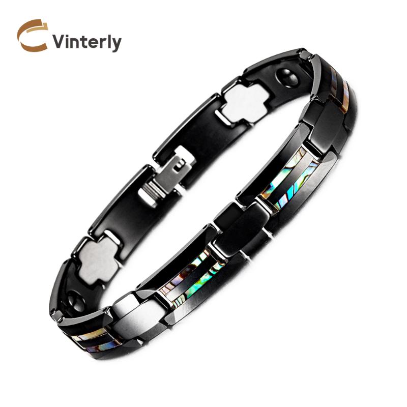 Link, Chain Anti-scratch Black Bracelet Homme Shell Health Energy Hematite Magnetic Benefits Arthritis 10mm Ceramic Male
Link, Chain Anti-scratch Black Bracelet Homme Shell Health Energy Hematite Magnetic Benefits Arthritis 10mm Ceramic Male