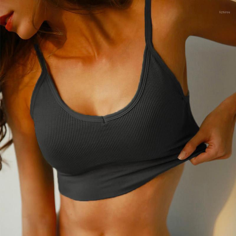 Women Tank Crop Top Bra Underwear Seamless Tube Back Hollow Lingerie Wire Free Intimates With Removable Padded 2021 Camisoles & Tanks, Black
Women Tank Crop Top Bra Underwear Seamless Tube Back Hollow Lingerie Wire Free Intimates With Removable Padded 2021 Camisoles & Tanks, Black