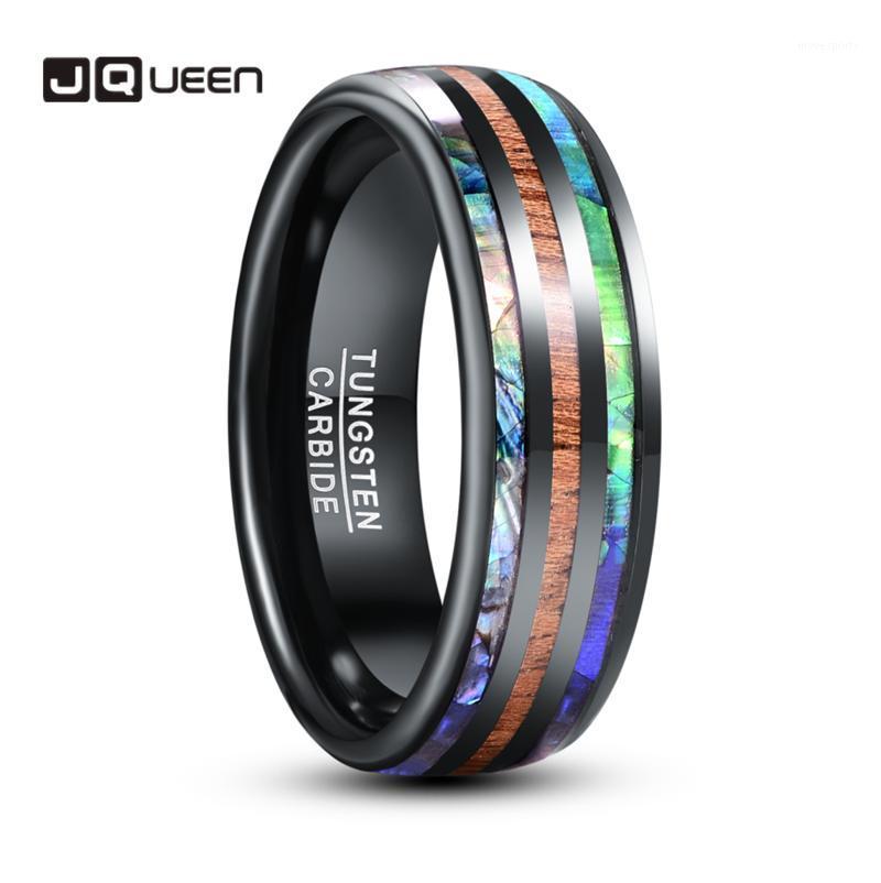 Wedding Rings 8mm Electric Black Inlaid Abalone Shell Wood Grain Dome Tungsten Carbide Ring Men's Fashion Jewelry Gift1
Wedding Rings 8mm Electric Black Inlaid Abalone Shell Wood Grain Dome Tungsten Carbide Ring Men's Fashion Jewelry Gift1