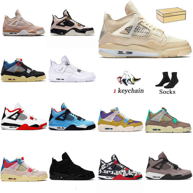 With Box 4s JORDN 4 Retro Yellow Lightning Authentic Basketball Shoes Balck Cat Bred University Blue Red Beige Guava Ice Metallic Purple Ore
With Box 4s JORDN 4 Retro Yellow Lightning Authentic Basketball Shoes Balck Cat Bred University Blue Red Beige Guava Ice Metallic Purple Ore