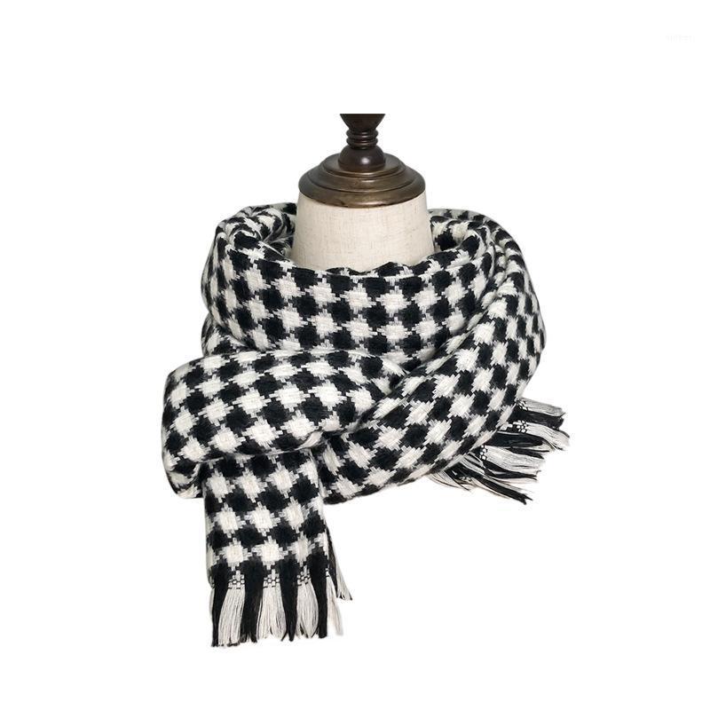 Scarves Rhombic Pattern Scarf Men Women Fashion Winter Cashmere Like Warm Thicken Tassels Decorative Cold Proof Knitted Shawls, Blue;gray
Scarves Rhombic Pattern Scarf Men Women Fashion Winter Cashmere Like Warm Thicken Tassels Decorative Cold Proof Knitted Shawls, Blue;gray