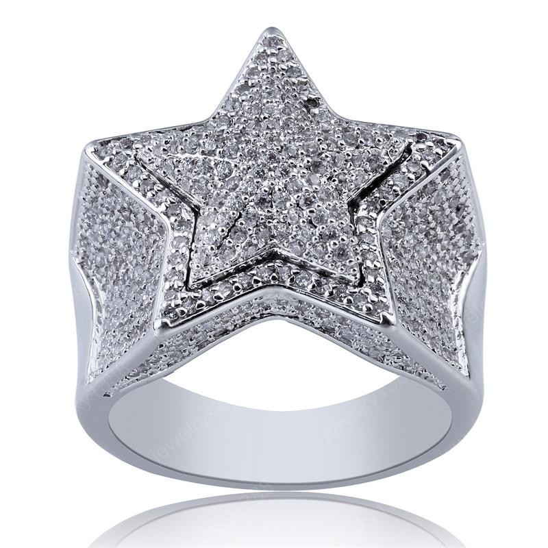 Luxury Designer Jewelry Mens Rings Gold Silver Hip Hop Jewelry Wedding Engagement Ring Iced Out Bling Diamond Championship Star 
Luxury Designer Jewelry Mens Rings Gold Silver Hip Hop Jewelry Wedding Engagement Ring Iced Out Bling Diamond Championship Star