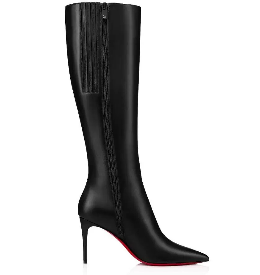 Winter Brands Women's Tall Boots Luxury Designer Red Bottoms Lock Kate Botta Booty Pointed Toe High Heels Lady Booties Party Wedding Footwear EU44
Winter Brands Women's Tall Boots Luxury Designer Red Bottoms Lock Kate Botta Booty Pointed Toe High Heels Lady Booties Party Wedding Footwear EU44
