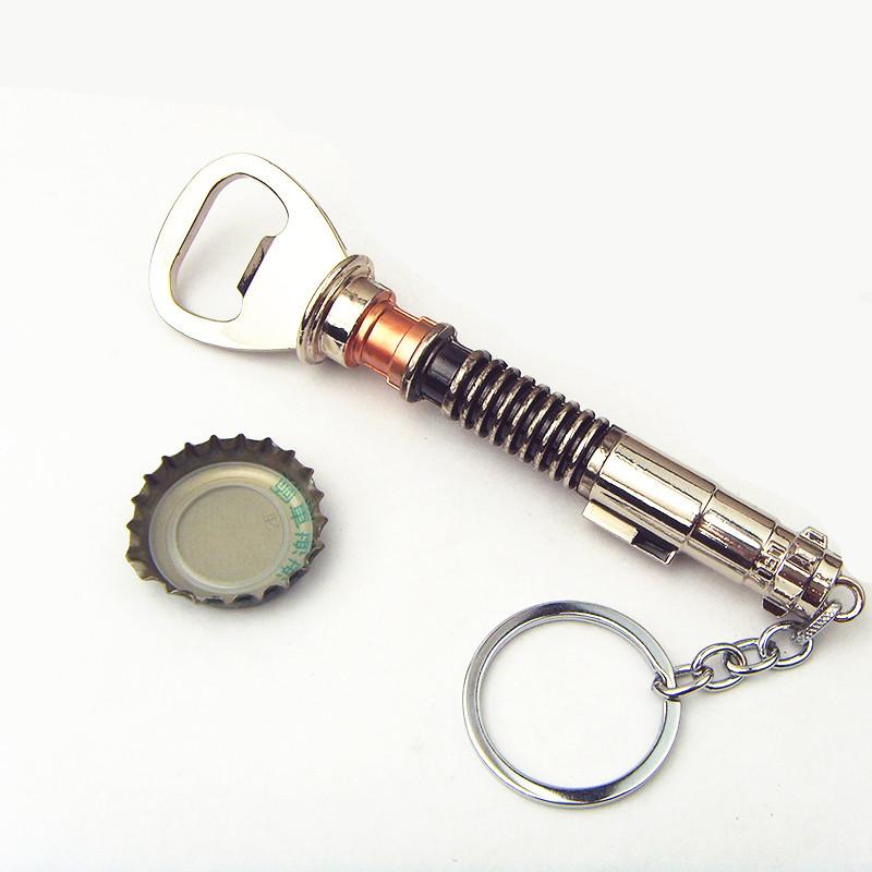 Keychains Star Battle Modelled On Luke's Lightsaber Return Of The Jedi Metal Bar Cap Beer Bottle Opener Keychain Tool Portable, Silver
Keychains Star Battle Modelled On Luke's Lightsaber Return Of The Jedi Metal Bar Cap Beer Bottle Opener Keychain Tool Portable, Silver