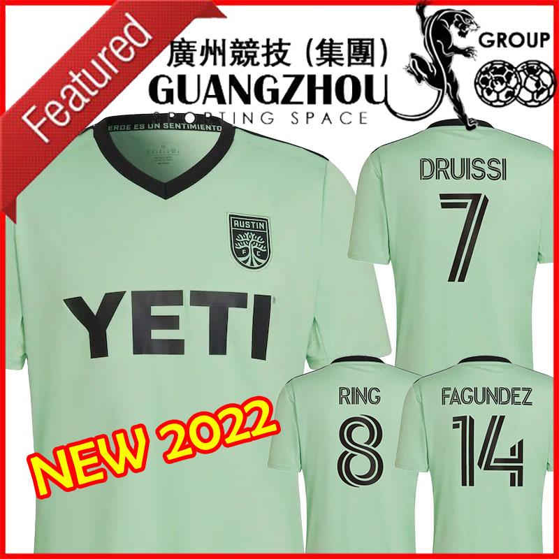 2022 2023 MLS Soccer Jersey Austin FC Away Mint The Sentimiento Kit DRUISSI DOMINGUEZ FAGUNDEZ RING DJITTE VALENCIA 22 23 Football Shirt Uniform Top Set Major League
2022 2023 MLS Soccer Jersey Austin FC Away Mint The Sentimiento Kit DRUISSI DOMINGUEZ FAGUNDEZ RING DJITTE VALENCIA 22 23 Football Shirt Uniform Top Set Major League