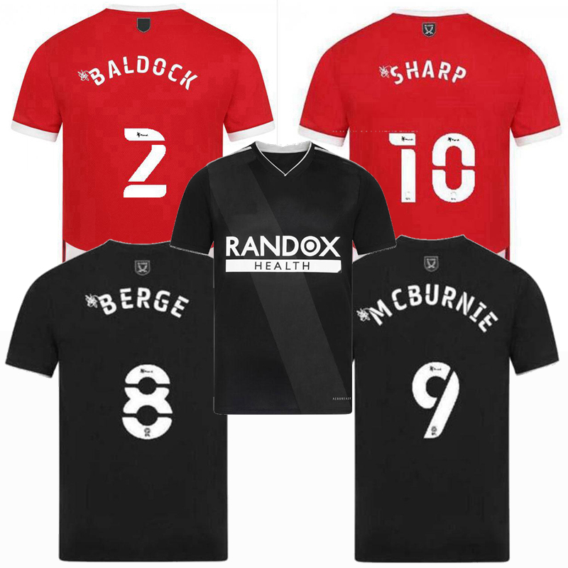 21 22 Sheffield Soccer Jerseys berge BREWSTER BURKE MOUSSET 2021 2022 McBURNIE LUNDSTRAM FLECK Blades SUFC Football Shirt NORWOOD SHARP UTD men and kids, Home