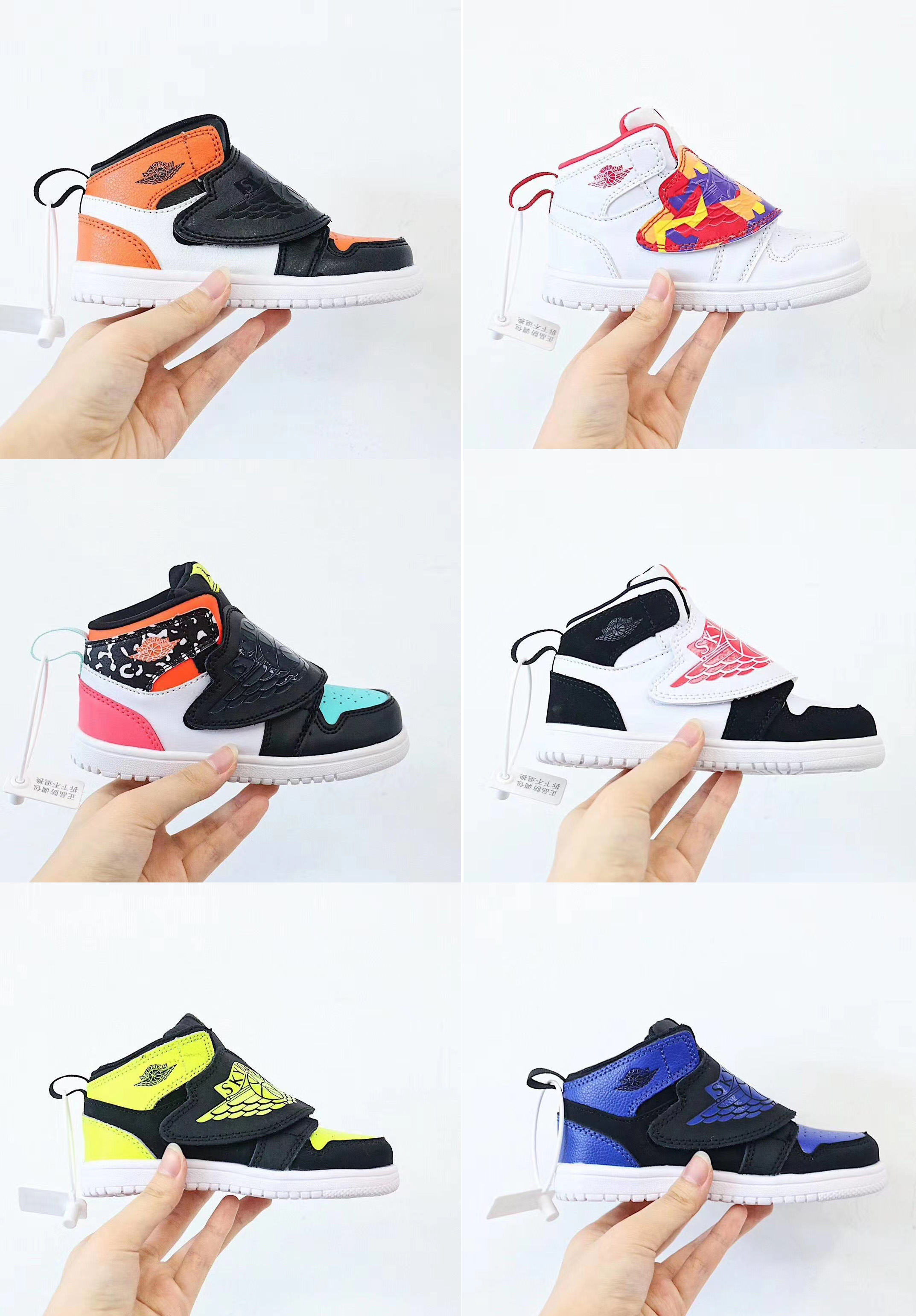 2021 High-quality j1 Children basketball shoes flying wing Velcro children's boy girl youth kid fashion sport sneakers size 22-35
2021 High-quality j1 Children basketball shoes flying wing Velcro children's boy girl youth kid fashion sport sneakers size 22-35
