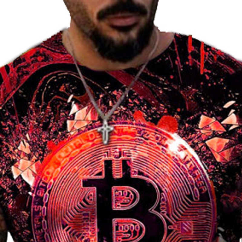 Bitcoin RevoluIon shir CRYPTO SHIRT - CURRENCY T-SHIRT Cool Casual pride men Unisex Fashion 210629