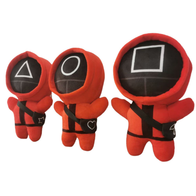 Cross-border squid game supplies plush toys cartoon surrounding doll children pillow car decoration
Cross-border squid game supplies plush toys cartoon surrounding doll children pillow car decoration