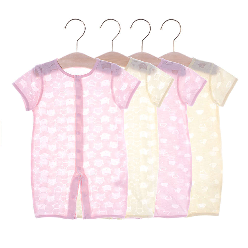 Dancing butterfly children's clothes baby one piece summer pajamas air conditioning home, White
Dancing butterfly children's clothes baby one piece summer pajamas air conditioning home, White