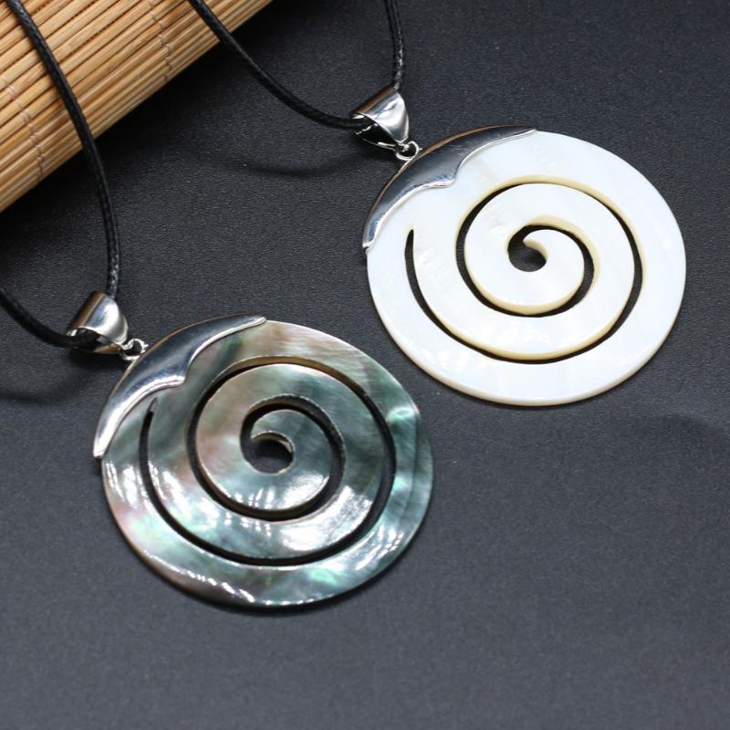 Pendant Necklaces Wholesale Natural Freshwater Shell Choker Necklace Round Shape White Hollow DIY Jewelry Gifts For Women, Silver
Pendant Necklaces Wholesale Natural Freshwater Shell Choker Necklace Round Shape White Hollow DIY Jewelry Gifts For Women, Silver