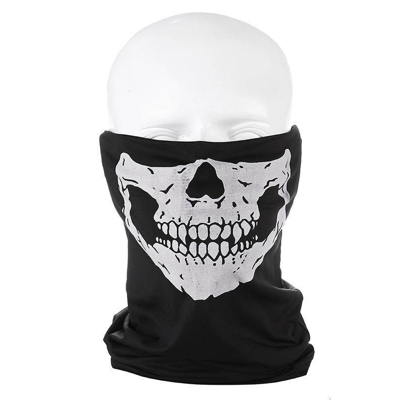 Fashion Skull Skeleton Mask Halloween Scarf Outdoor Bicycle Multi Function Neck Warmer Ghost Half Face Cosplay Chic Motorcycle Scraf
Fashion Skull Skeleton Mask Halloween Scarf Outdoor Bicycle Multi Function Neck Warmer Ghost Half Face Cosplay Chic Motorcycle Scraf