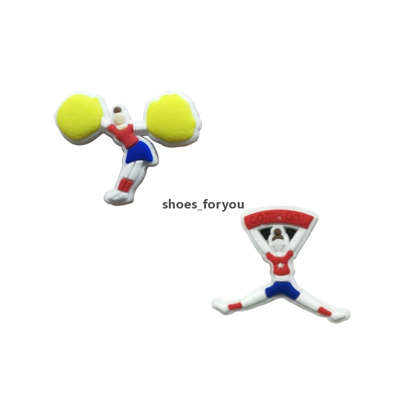 100pcs/lot cheering team come on pvc shoe charms shoecharm buckles fashion accessories soft rubber for croc shoes
100pcs/lot cheering team come on pvc shoe charms shoecharm buckles fashion accessories soft rubber for croc shoes