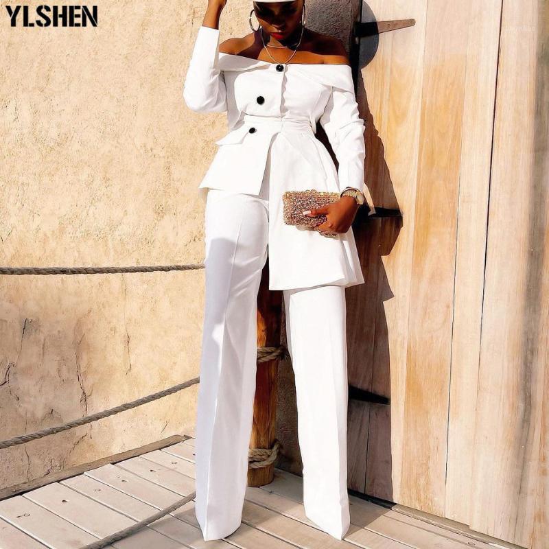 Women' Tracksuits 2 Two Piece Set Women Tracksuit Summer Plus Size Office Lady Sexy Elegant Tops + Pants Outfits Matching Sets Vetement Fem, White
Women' Tracksuits 2 Two Piece Set Women Tracksuit Summer Plus Size Office Lady Sexy Elegant Tops + Pants Outfits Matching Sets Vetement Fem, White