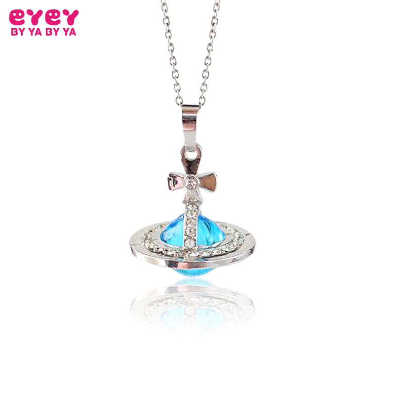 Necklace 1pcs Essential Oil Space Cap Diffuser Glass Perfume Bottle Pendant Perfumes and Fragrances for Women