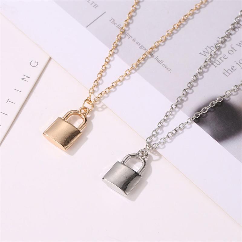 Pendant Necklaces Necklace Simple Alloy Lock Sweater Chain Fashion Ladies Clavicle Jewelry Clothing Accessories
Pendant Necklaces Necklace Simple Alloy Lock Sweater Chain Fashion Ladies Clavicle Jewelry Clothing Accessories