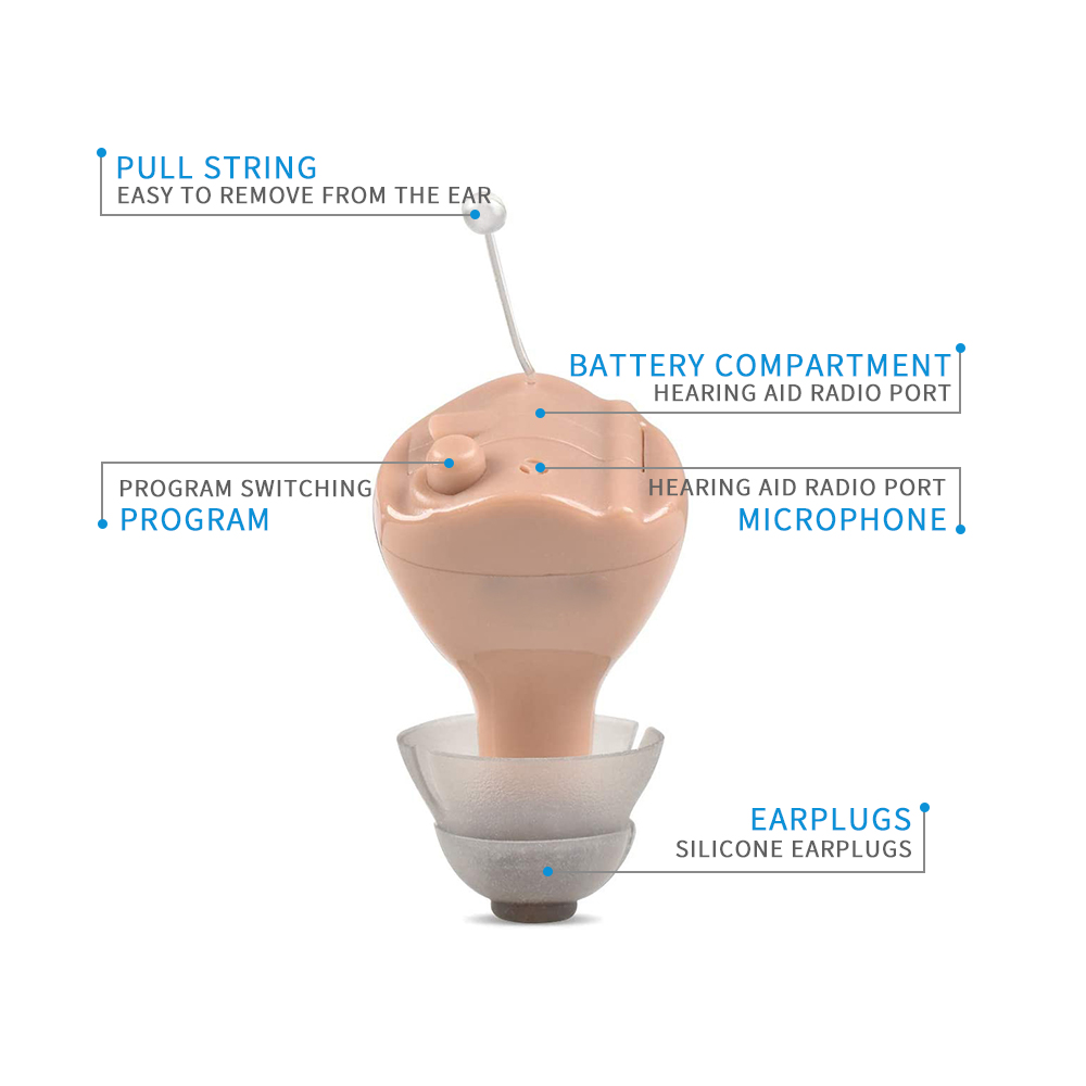 X80 CIC Digital Hearing Aids Invisible 8 Channels 16 Bands Programmable Sound Amplifier Hearing Loss for Elderly piScouts
X80 CIC Digital Hearing Aids Invisible 8 Channels 16 Bands Programmable Sound Amplifier Hearing Loss for Elderly piScouts