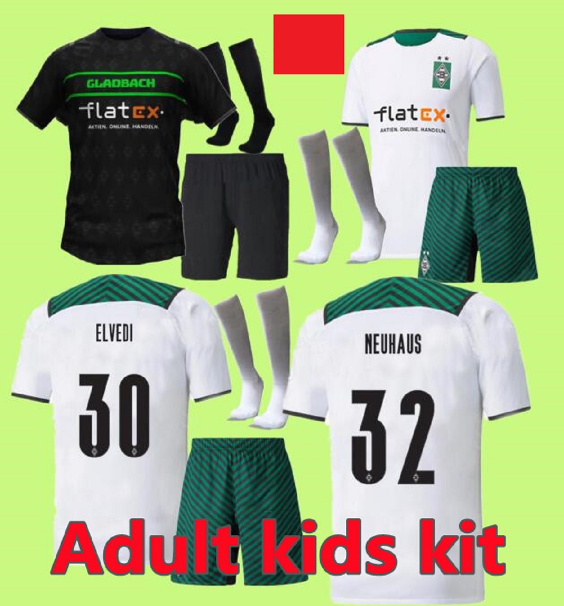 S XXL Adult kids 2021 2022 Borussia Monchengladbach home soccer jerseys 20 21 #10 hazard #11 RAFFAEL #13 STINDL #14 PLEA football shirts ma, Black;yellow
S XXL Adult kids 2021 2022 Borussia Monchengladbach home soccer jerseys 20 21 #10 hazard #11 RAFFAEL #13 STINDL #14 PLEA football shirts ma, Black;yellow