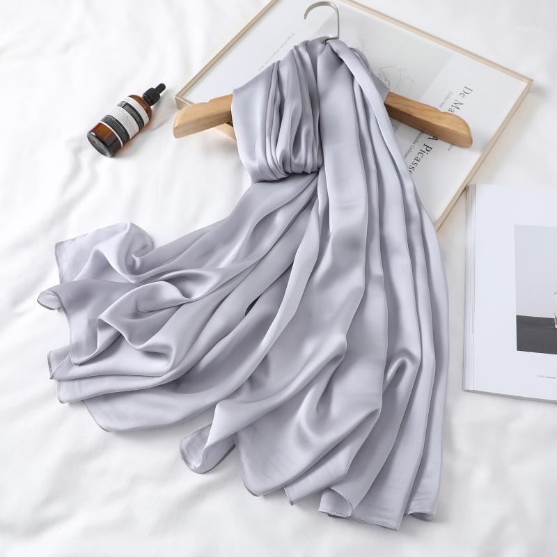 Scarves 2021 Pure Color Scarf Super Long Sunshade Shawl Four Seasons Tourism Neck Silk Women Fashion Monochrome, Blue;gray
Scarves 2021 Pure Color Scarf Super Long Sunshade Shawl Four Seasons Tourism Neck Silk Women Fashion Monochrome, Blue;gray
