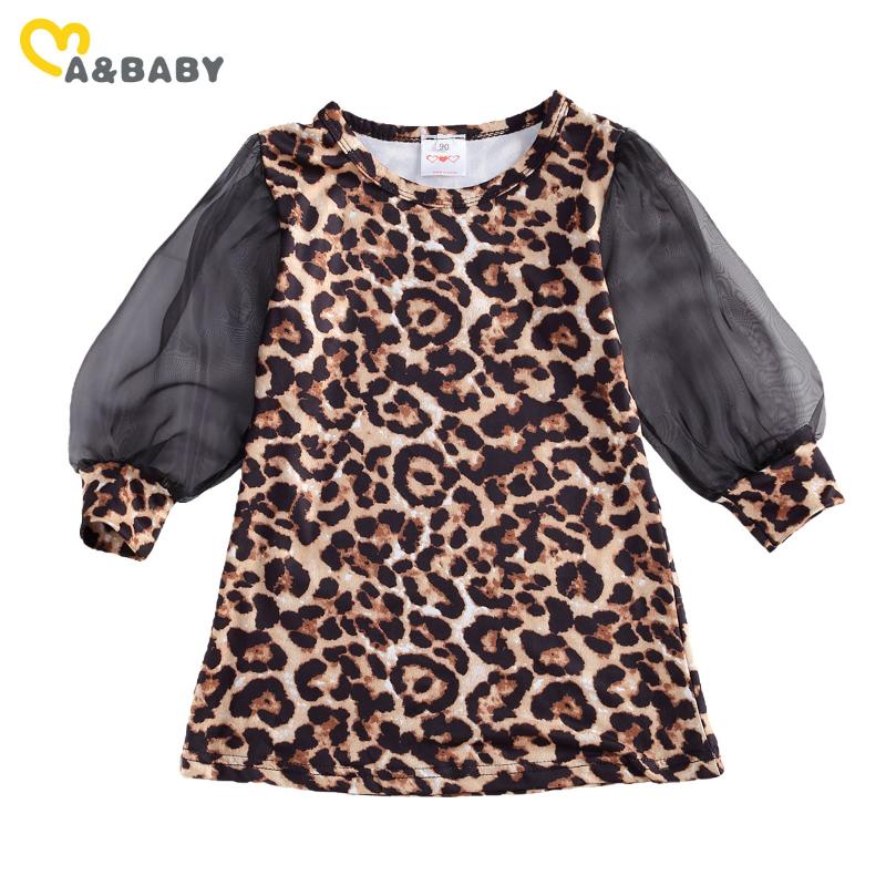 Girl's Dresses Ma&Baby 1-6Y Toddler Kid Girls Leopard Dress Tulle Lantern Sleeve For Autumn Spring Children, Red;yellow
Girl's Dresses Ma&Baby 1-6Y Toddler Kid Girls Leopard Dress Tulle Lantern Sleeve For Autumn Spring Children, Red;yellow