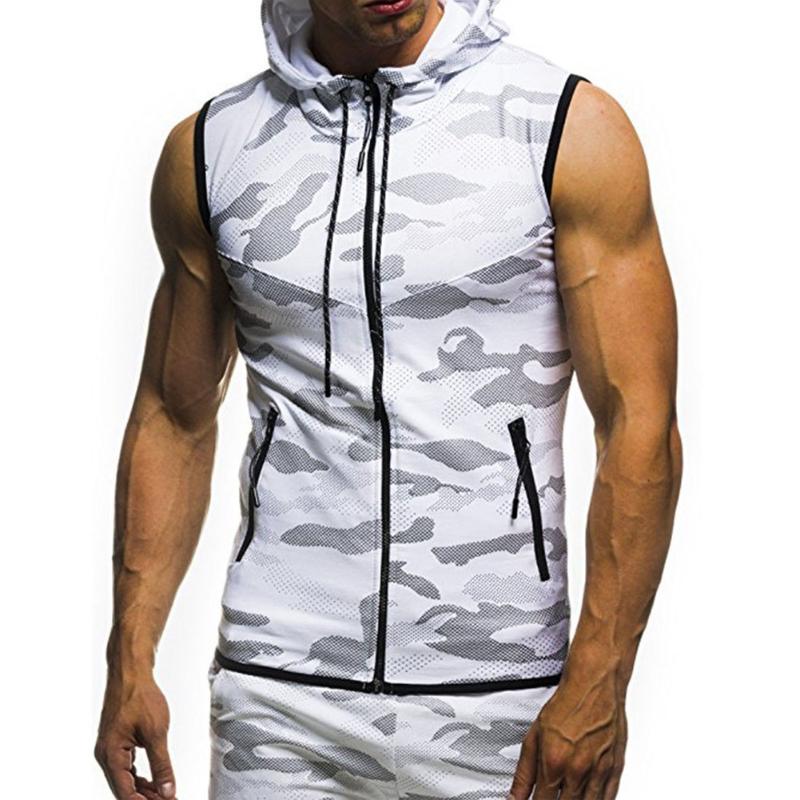 Men's Hoodies & Sweatshirts Sleeveless Vest Camouflage Zipper Hooded Tops Fashion Casual Slim Fit Gyms Clothing Mens Bodybuilding Tank Top, Black
Men's Hoodies & Sweatshirts Sleeveless Vest Camouflage Zipper Hooded Tops Fashion Casual Slim Fit Gyms Clothing Mens Bodybuilding Tank Top, Black